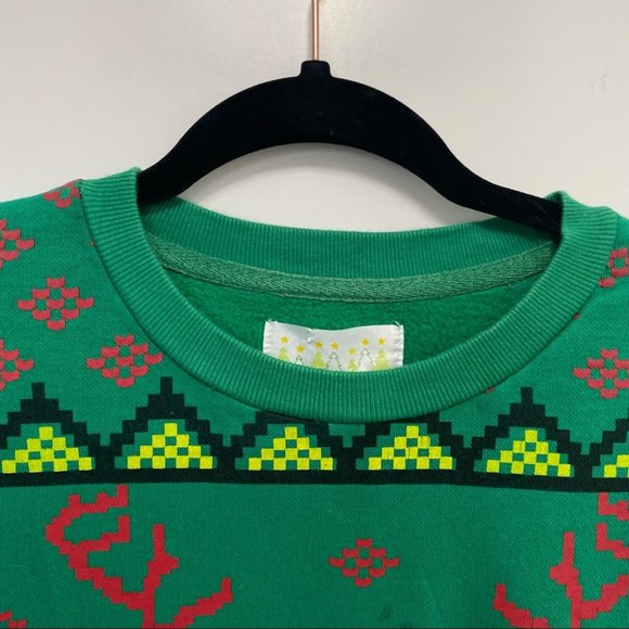 Green Ugly Christmas Sweater Size Large - Picture 16 of 16
